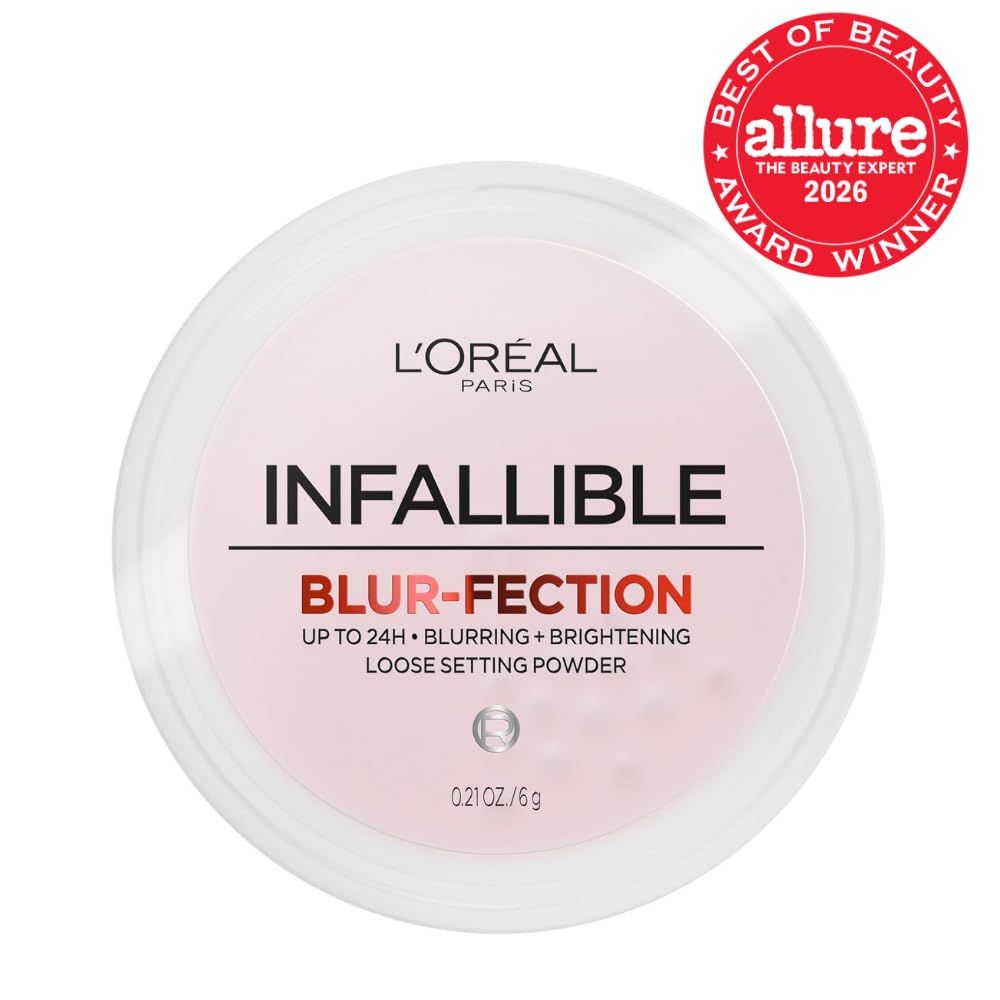 L'Oreal Paris talc-free loose powder for makeup setting