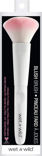 Ergonomic makeup brush handle for precision control
