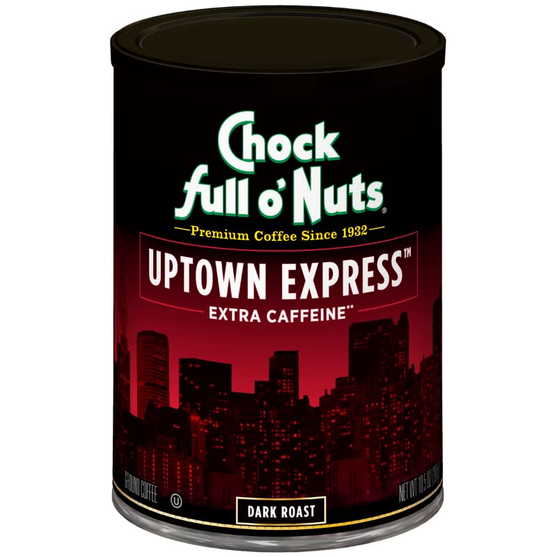 Chock Full o' Nuts dark roast ground coffee packaging