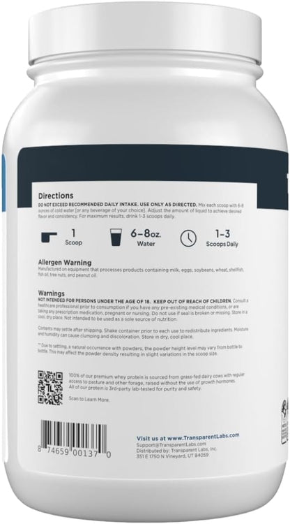 French Vanilla whey protein for active routines