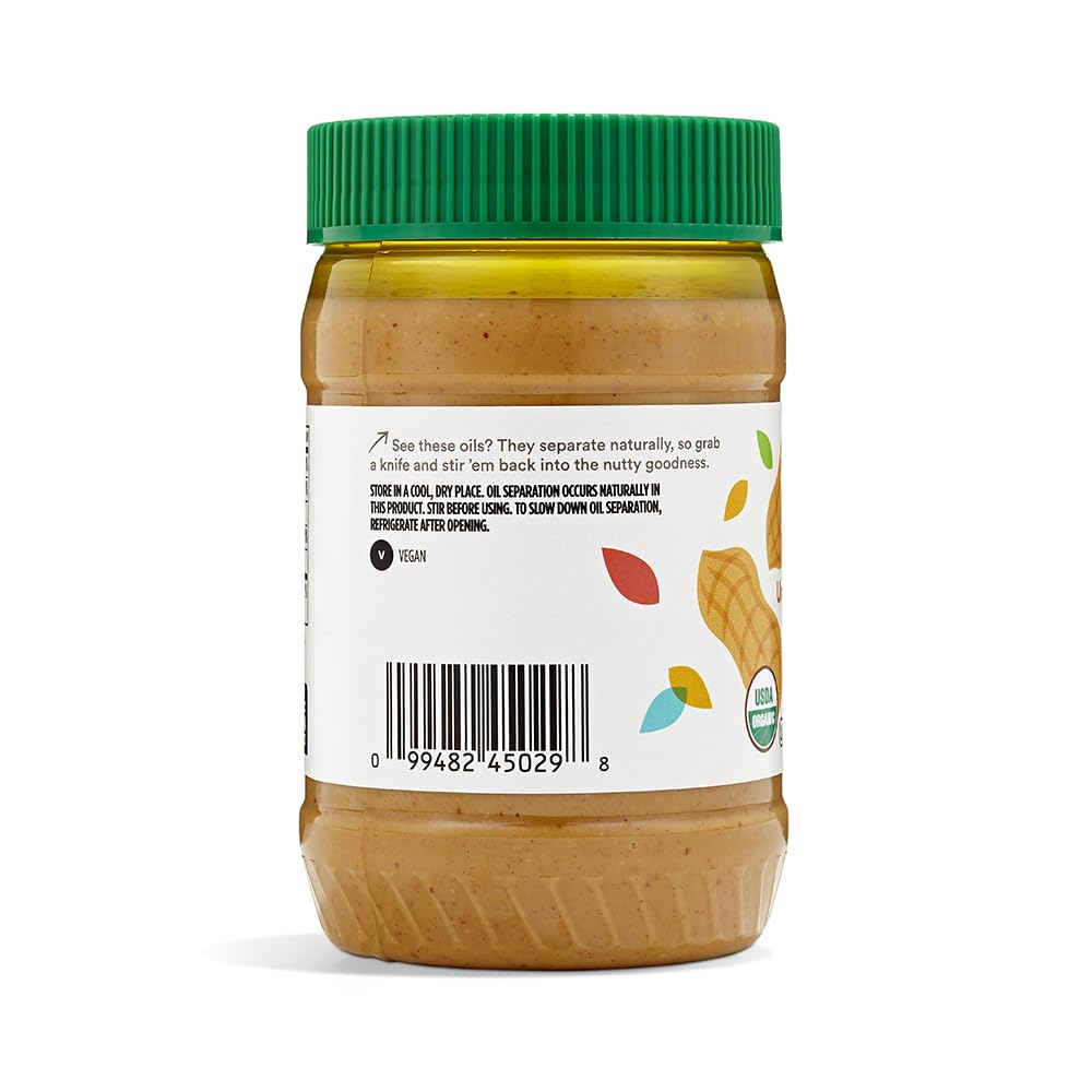 365 organic peanut butter for toast and snacks
