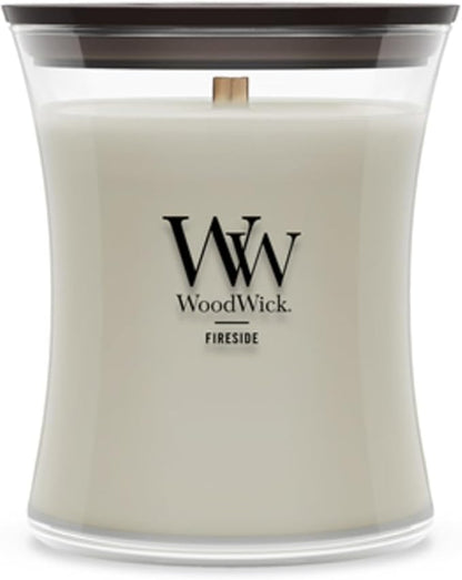 WoodWick Fireside scented candle 9.7oz jar