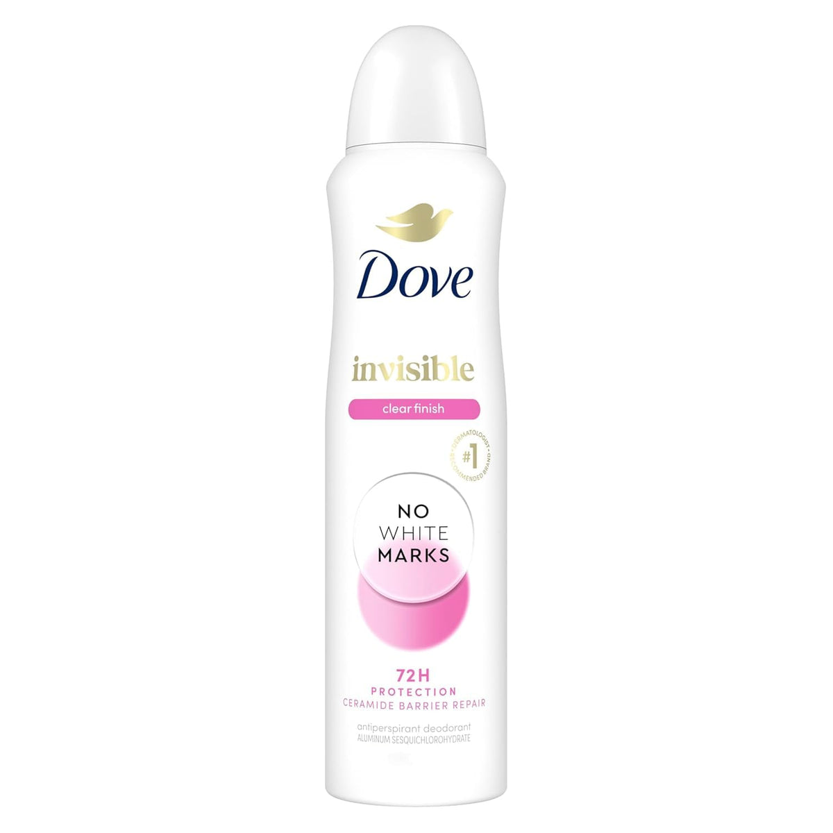 Dove Clear Finish deodorant no white marks formula