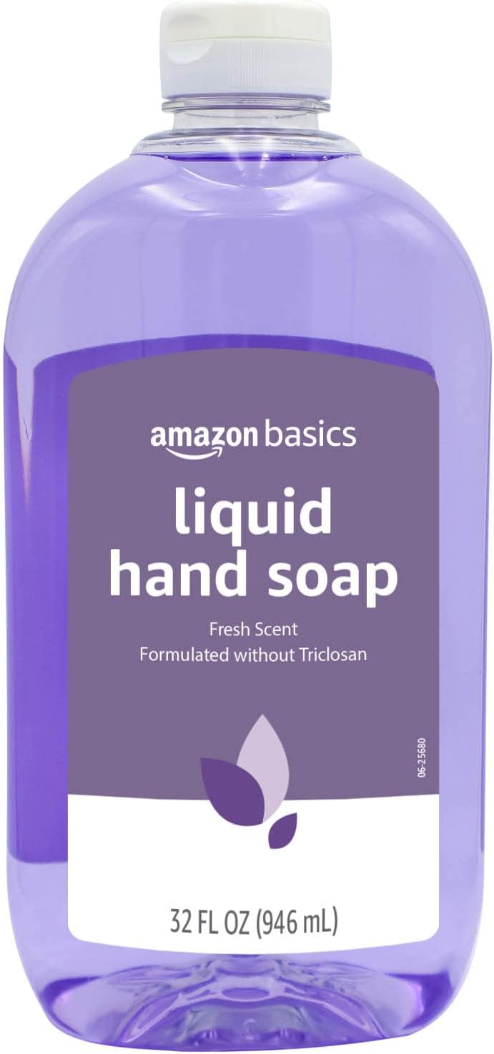 Amazon Basics liquid hand soap for bathroom or kitchen
