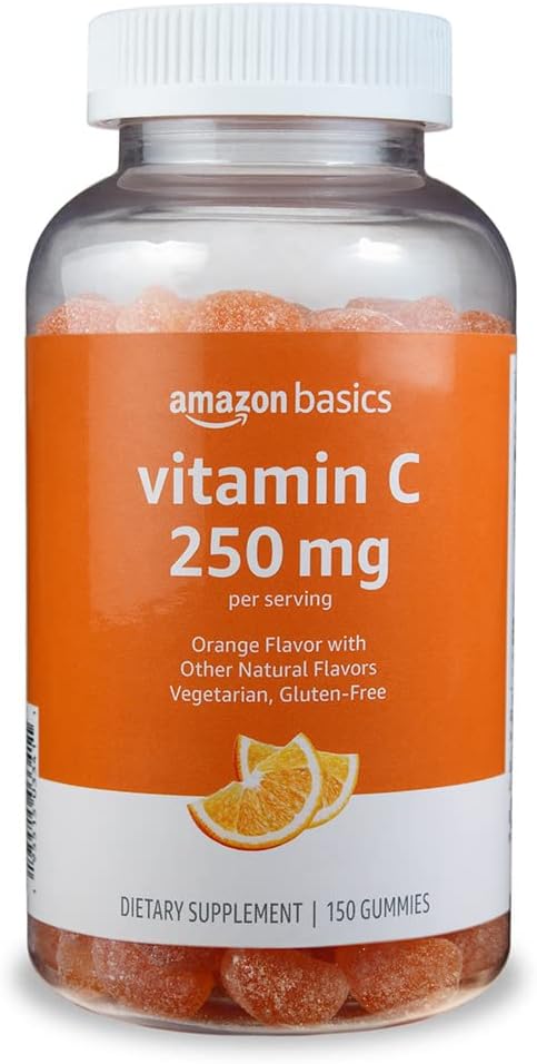 Sour orange vitamin C gummies 150 count