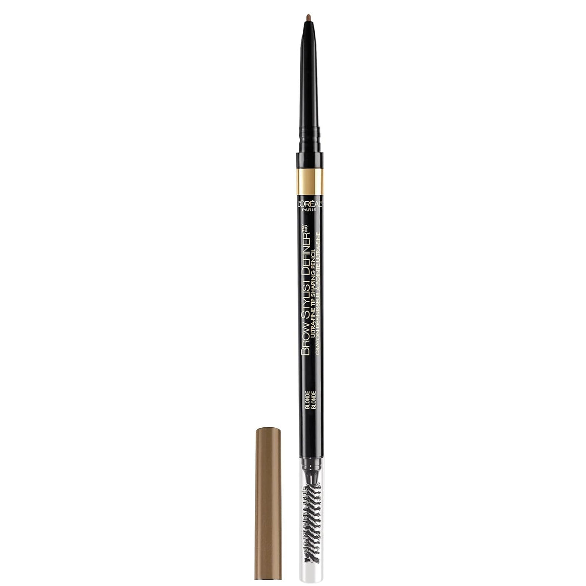 Waterproof blonde eyebrow pencil with ultra-fine tip