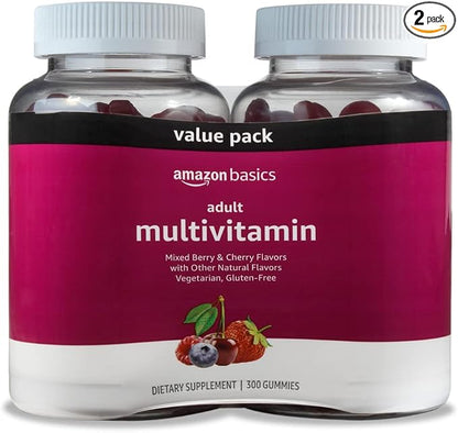Amazon Basics adult multivitamin gummies pack of 2