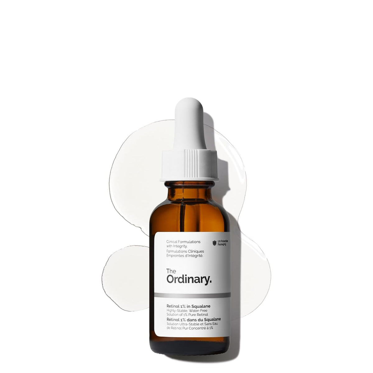 High-strength retinol serum for evening skincare routine