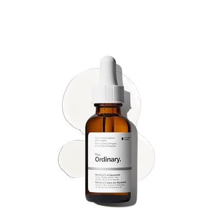 The Ordinary Retinol 1% in Squalane serum bottle