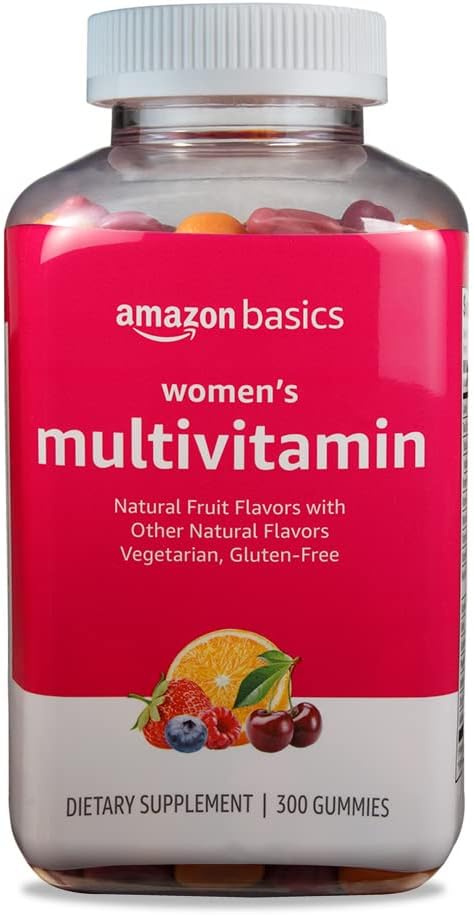Mixed berry vegetarian multivitamin gummies for women