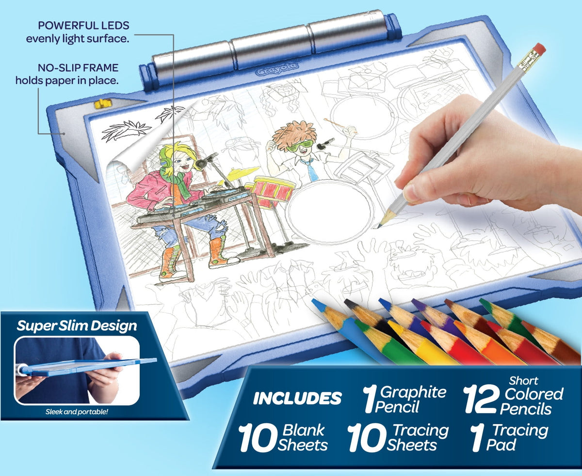 Crayola Light-Up Tracing Pad arts and crafts supplies
