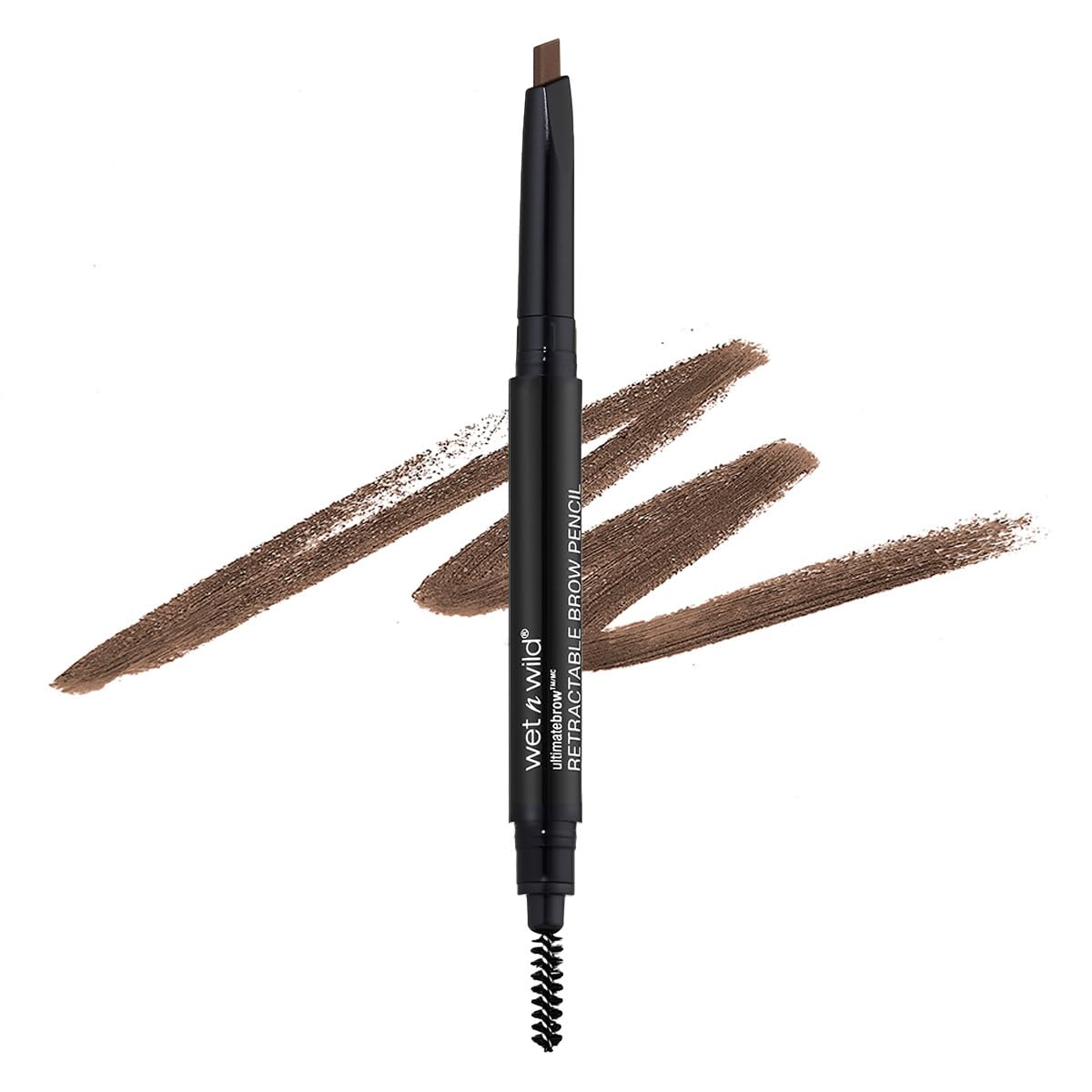 Dual-sided brow pencil with spoolie brush