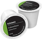Amazon Brand Solimo Colombian medium roast coffee pods