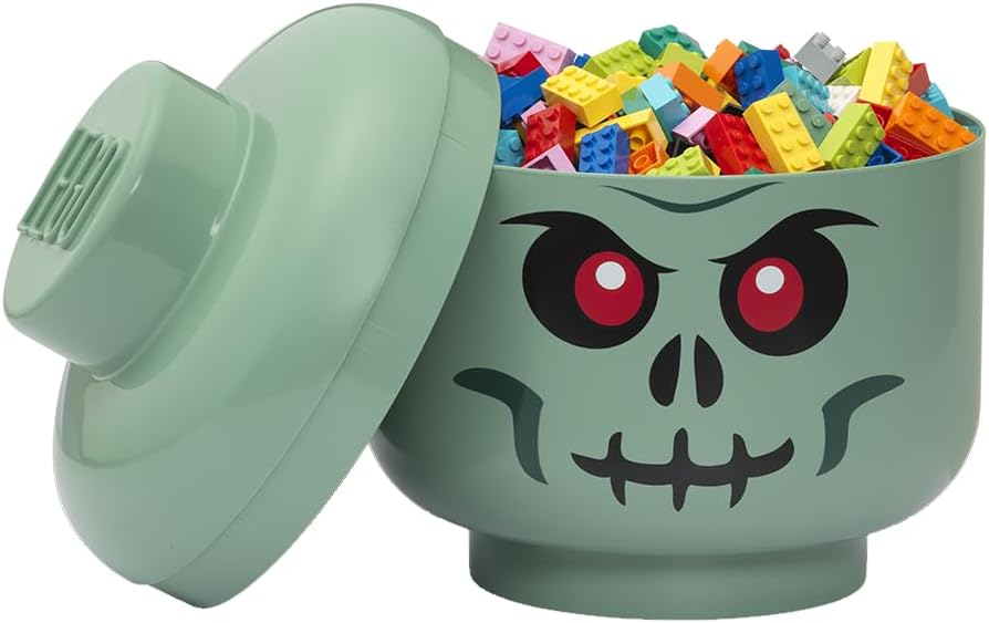 Stackable LEGO storage box for toys