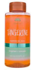 Tree Hut Tangerine scented foaming gel body wash