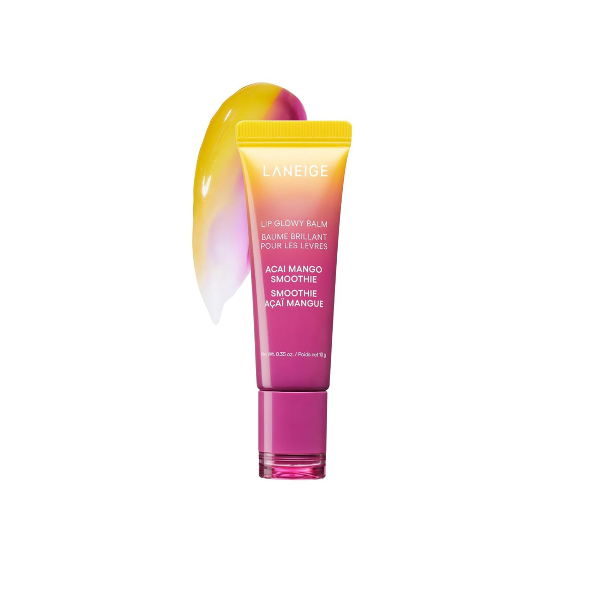 LANEIGE Lip Glowy Balm sheer tint gloss