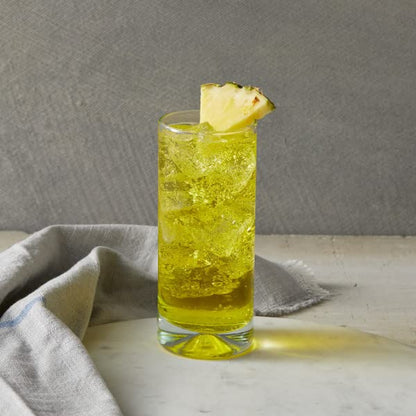 Tropical pineapple syrup for drinks and desserts
