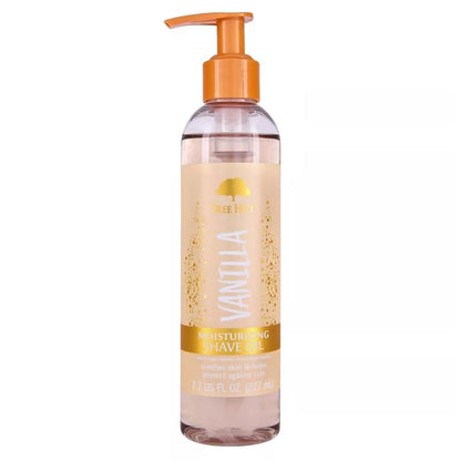 Tree Hut Bare Vanilla shave oil with gel-to-oil formula