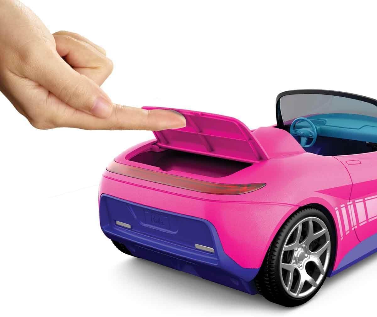 Barbie RC convertible with sticker customization