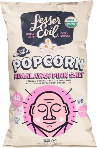 Ready to eat Himalayan pink salt popcorn