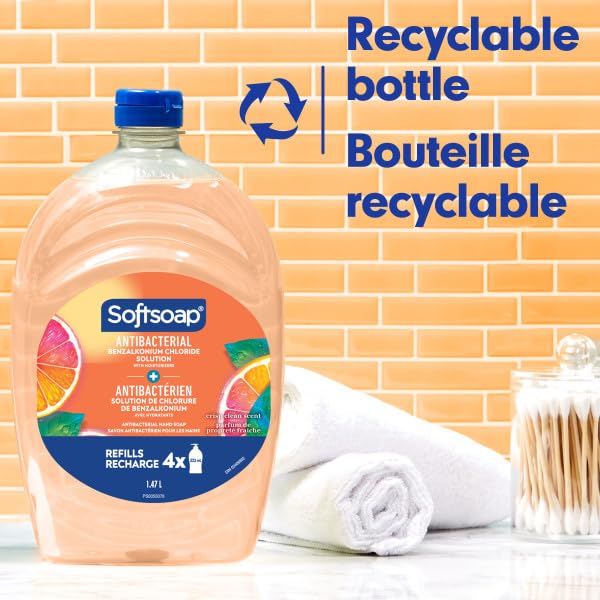 Softsoap antibacterial hand soap for home sinks