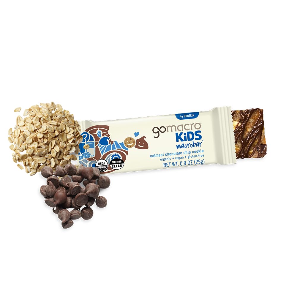 GoMacro gluten-free vegan snack bars for kids