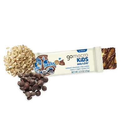 GoMacro gluten-free vegan snack bars for kids