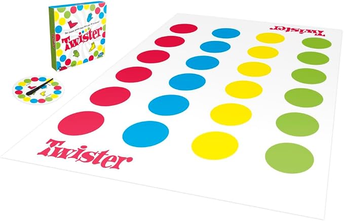 Hasbro Gaming Twister classic party board game for kids