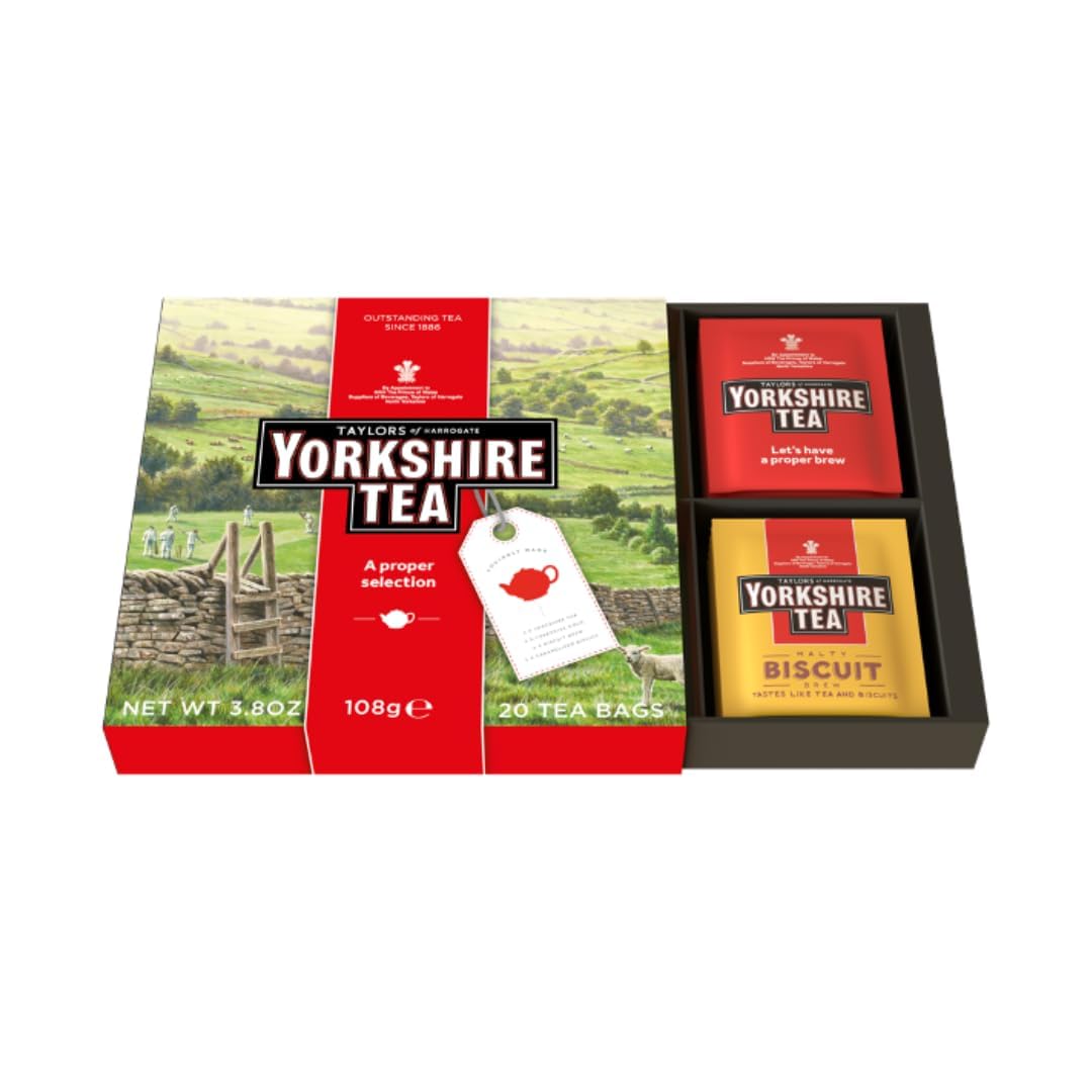 Yorkshire Tea variety black tea gift box