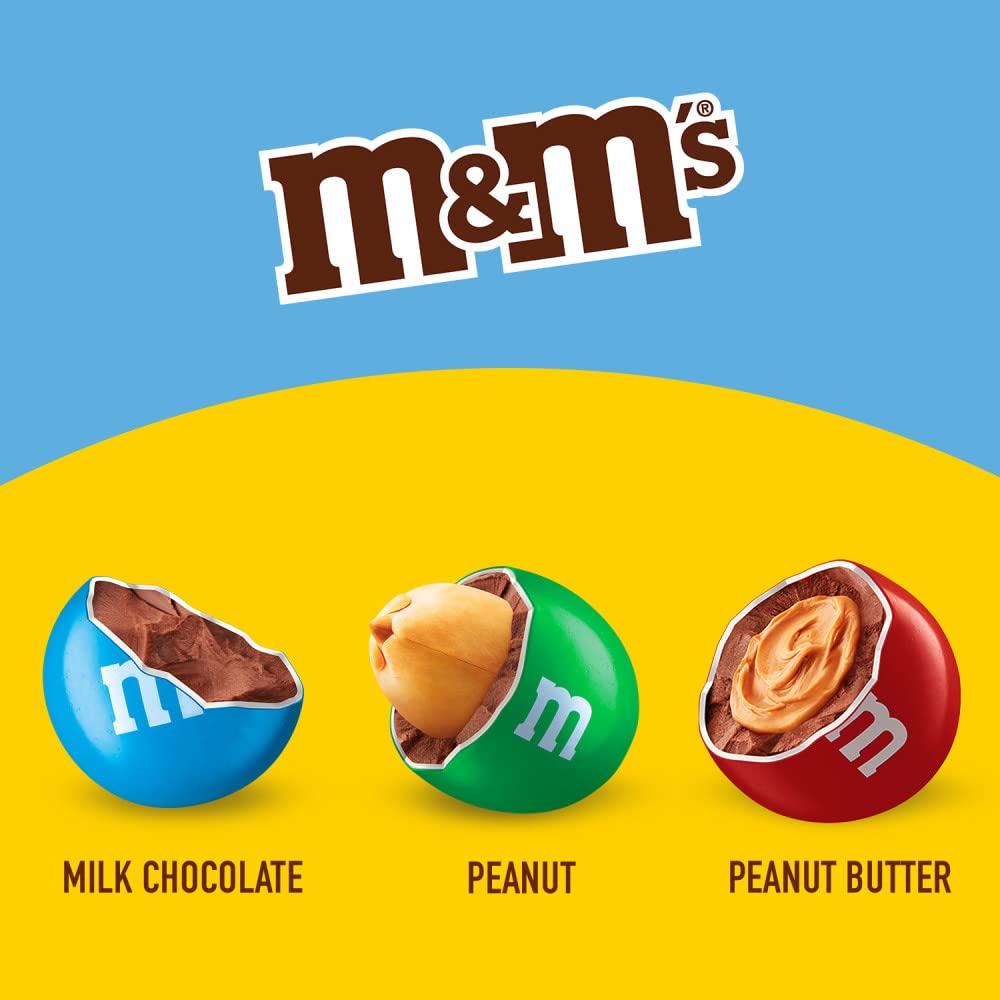 Full size M&M'S candy assortment for movie nights and treats