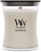 WoodWick Tonka and Almond Milk scented candle 9.7oz