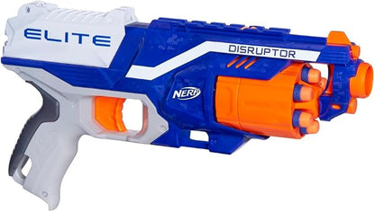 Green Nerf Elite Disruptor foam blaster toy