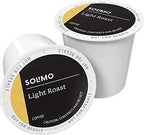 Amazon Brand - Solimo Morning Light coffee pods, 100 count