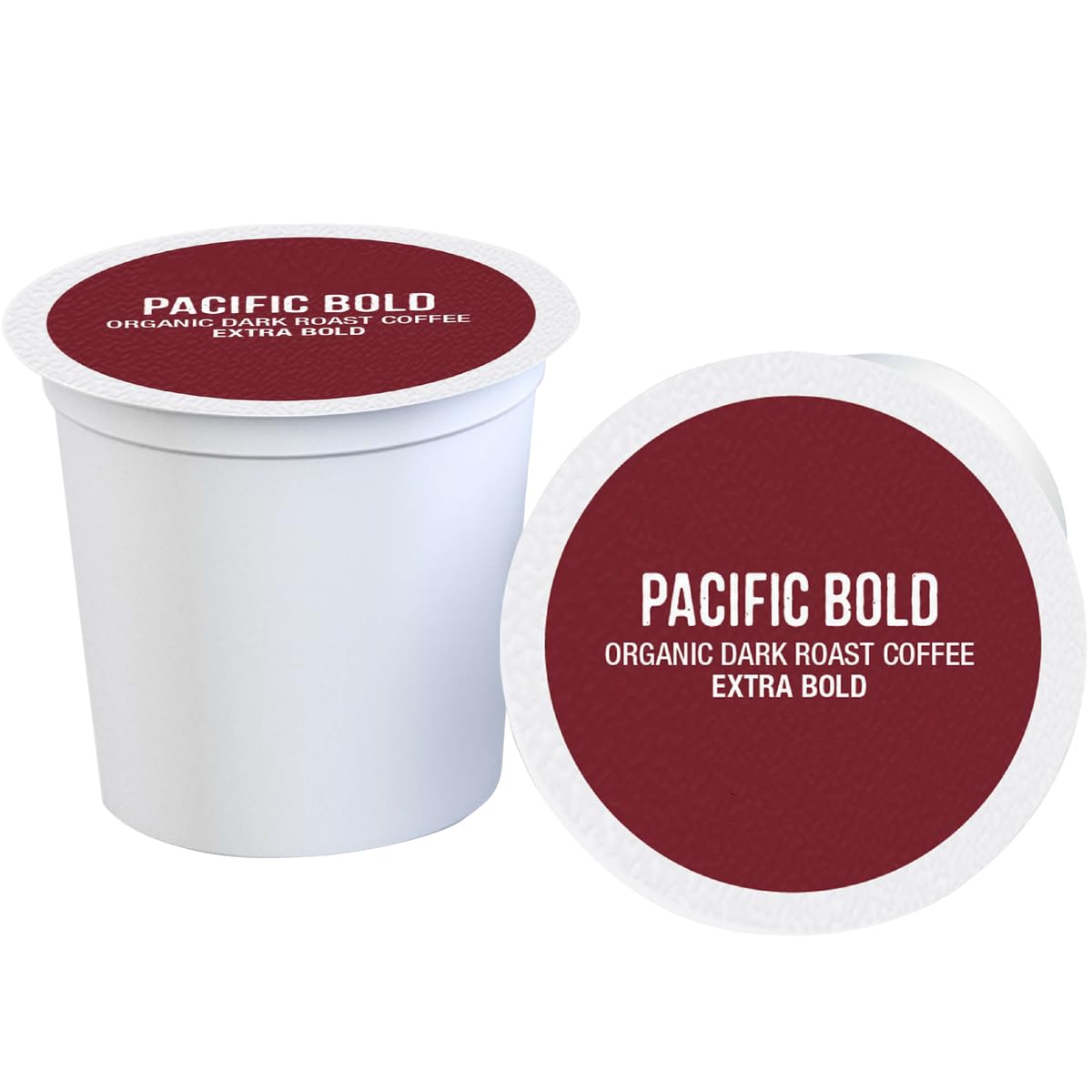 Organic Pacific Bold K Cup Coffee Pods, 120 CT, Extra Bold, Dark Coffee