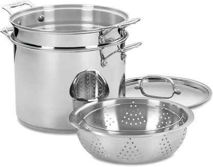 Cuisinart 12 quart stainless steel pasta steamer set