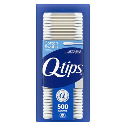 Q-tips Original Cotton Swabs 500 count pack