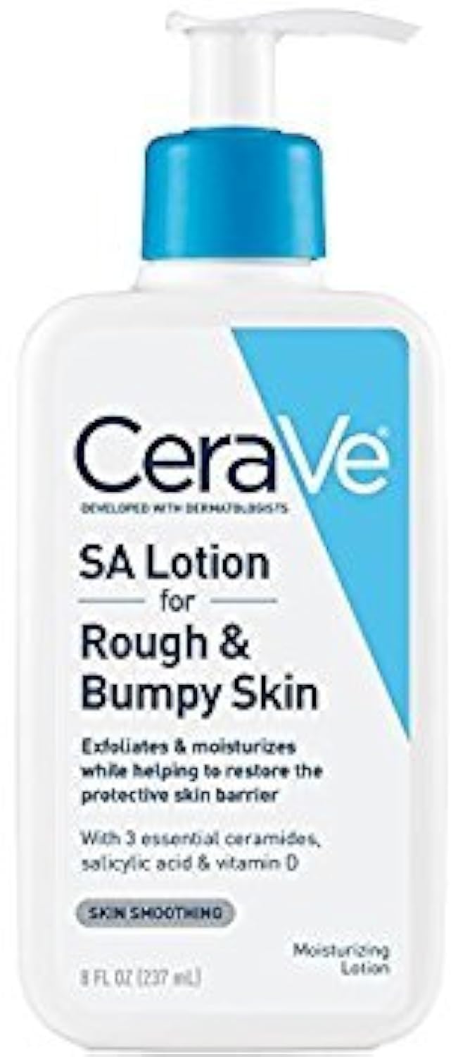 CeraVe body lotion with salicylic acid and ceramides