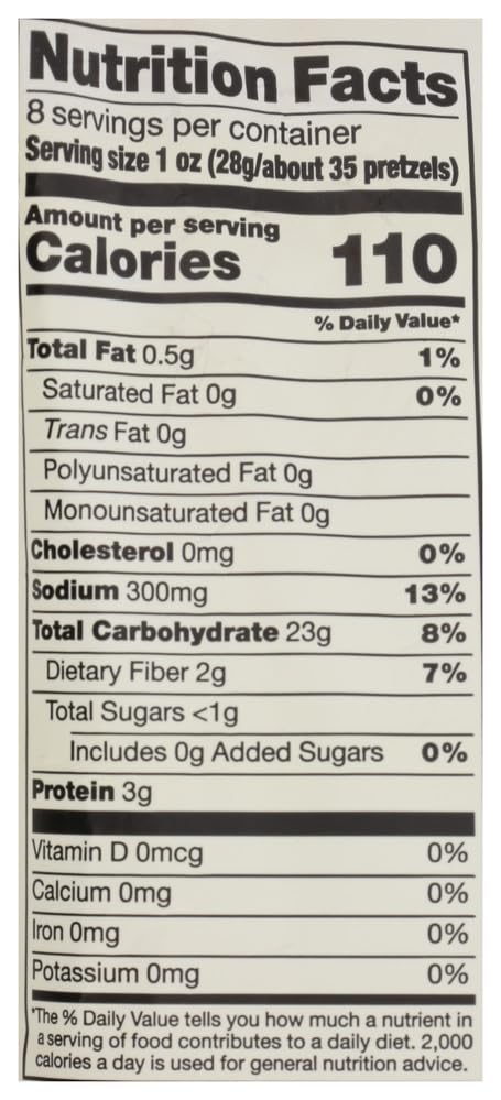 365 organic pretzel sticks pantry snack package