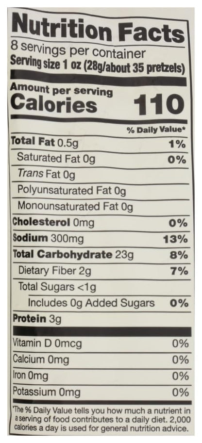365 organic pretzel sticks pantry snack package