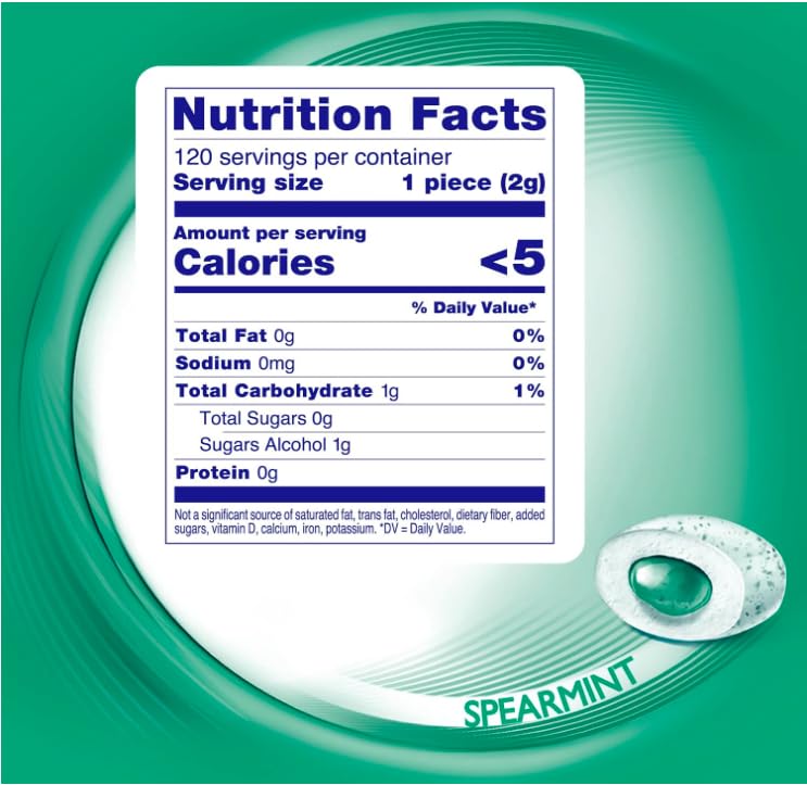 MENTOS sugar free chewing gum with xylitol