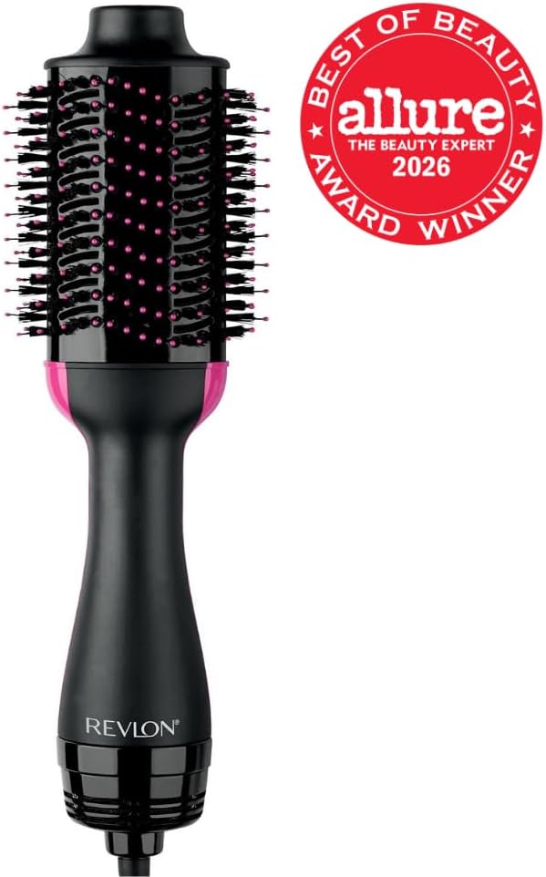 REVLON volumizing hot-air brush for mid-length to long hair