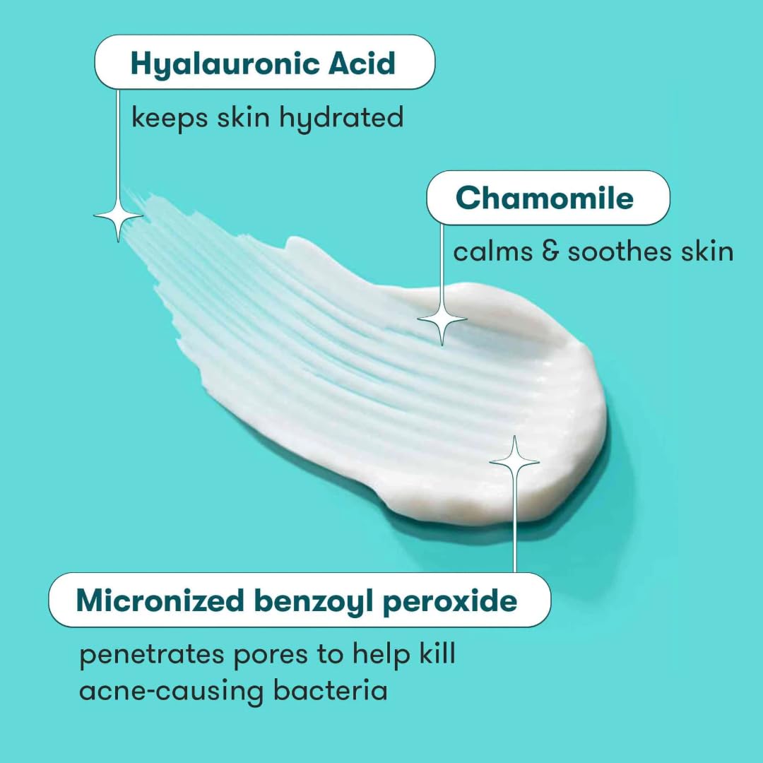 Proactiv exfoliating acne face wash with benzoyl peroxide