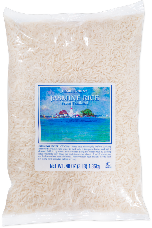 Trader Joe's jasmine rice from Thailand