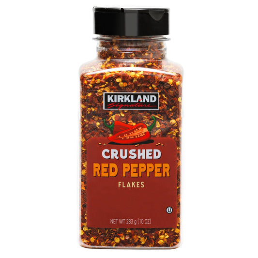 Kirkland Signature crushed red pepper 10 oz jar
