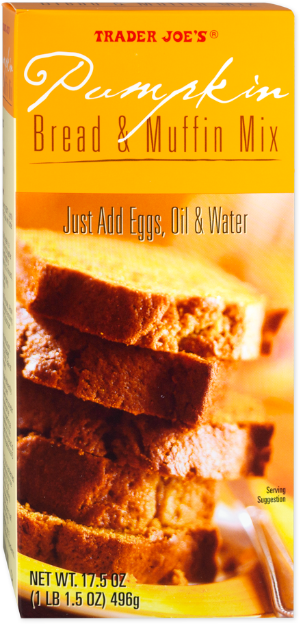 Trader Joe's Pumpkin Bread & Muffin Mix kosher baking mix