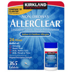 Kirkland Signature AllerClear 10 mg tablets bottle