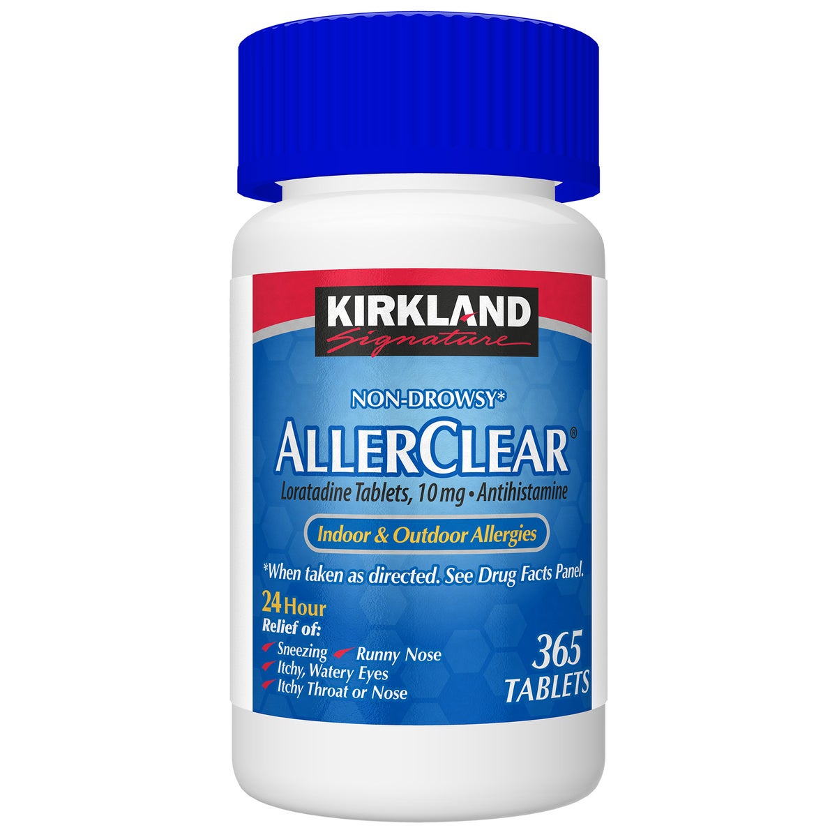 Kirkland Signature non-drowsy allergy relief tablets