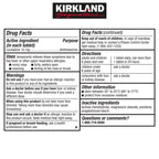 Kirkland Signature AllerClear allergy relief packaging
