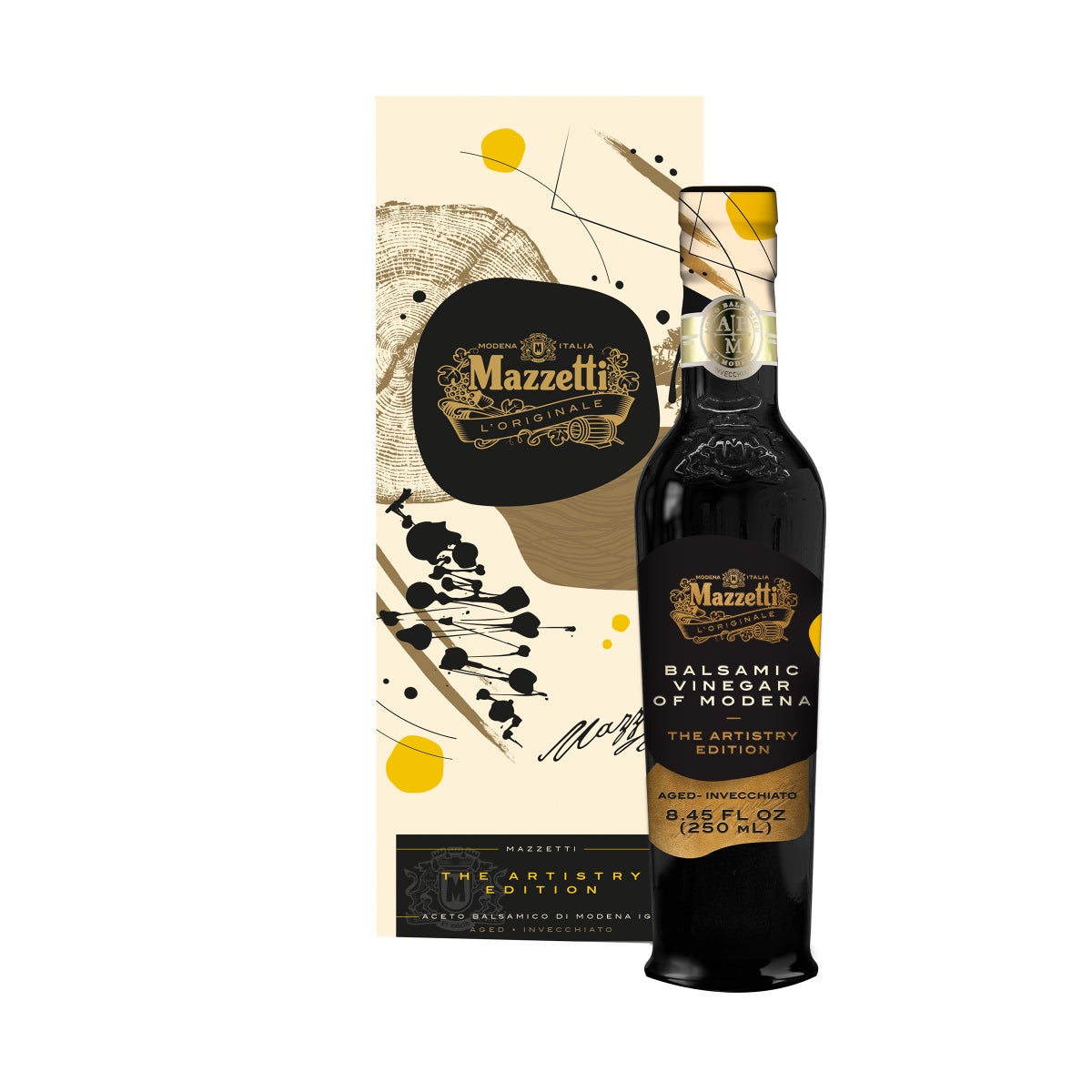 Mazzetti Artistry Edition balsamic vinegar bottle