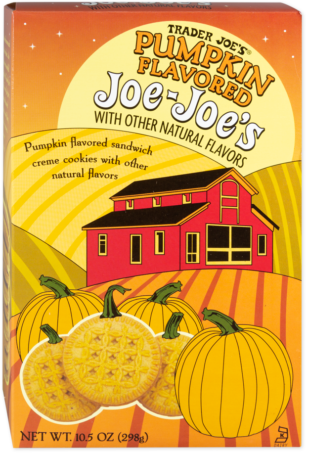 Trader Joe's Pumpkin Joe-Joe's Cookies kosher snack